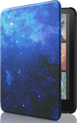 Vista 34 de MoKo Funda para Amazon Kindle Basic de 11ª generación 2024/2022 de 6 Verde medianoche