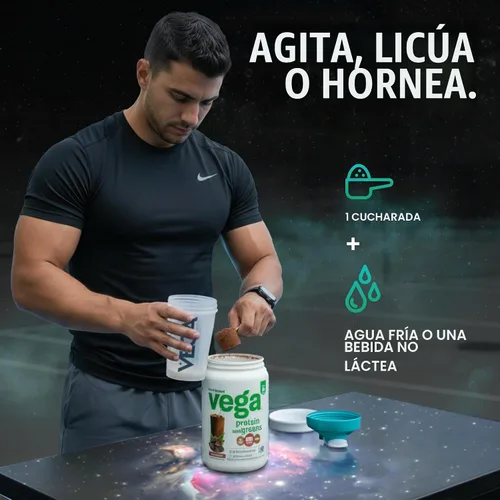 Vista 6 de Envase de proteínas y hierbas en polvo de Vega, VEG00640, M, 1, 1