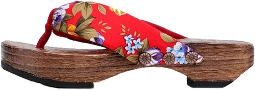 Vista 2 de Ainiel Zuecos tradicionales japoneses para mujer
