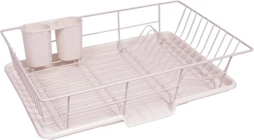 Vista 10 de Sweet Home Collection - Escurridor de platos y soporte para utensilios fáciles de usar