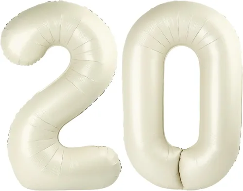 Vista 159 de Globos con números de 40 pulgadas, color negro, para decoraciones de cumpleaños de 10 a 100 años Jumbo 40In & Vibrant Color, With Hanging Holes