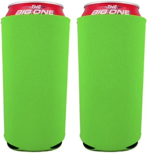 Vista 15 de Neopreno en blanco de 24 oz. Can Coolie (variedad de colores, paquete de 12)