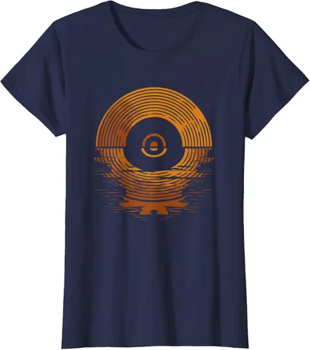 Vista 36 de Vinyl LP Records - Camiseta de vinilo Sunset Negro