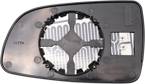 Vista 8 de TRQ Juego de cristales de espejo compatible con Chevrolet Aveo 2007-2011