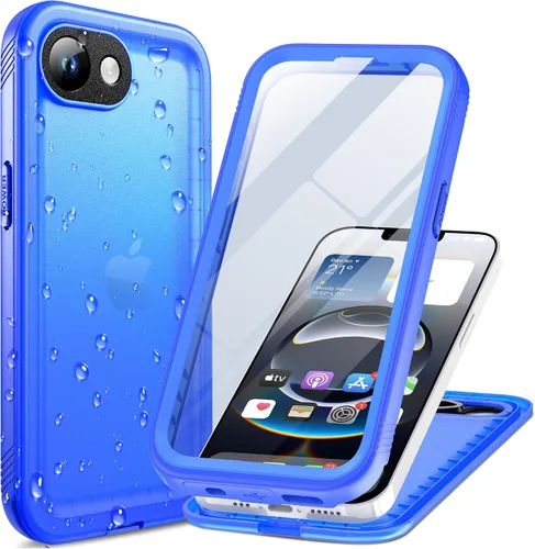 Vista 56 de Cozycase Funda impermeable para iPhone XR (10), a prueba de golpes, a prueba de polvo, con protector de pantalla integrado para Apple iPhone XR