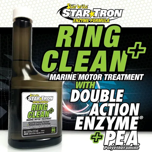 Vista 5 de Star Brite Star Tron Ring Clean Plus Deposit Control - Cleans Injectors, Valves, & Entire Engine to Restore Power & Efficiency - 16 OZ Treats 160
