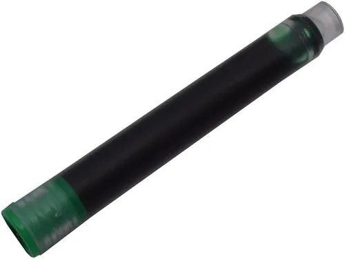 Vista 6 de Jinhao Cartuchos de tinta para pluma estilográfica Verde - Juego de 30 piezas de cartuchos de tinta de calibre 2.6mm de estándar internacional