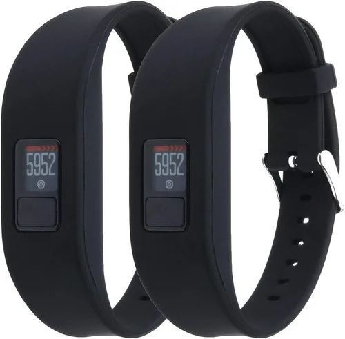 Vista 9 de Correa para Garmin Vivofit 3, correa de repuesto de silicona suave para Garmin Vivofit 3 / Vivofit JR/Vivofit JR 2 Activity Tracker, ajuste