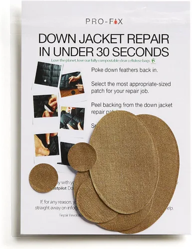 Vista 18 de Kit de parches de reparación autoadhesivos impermeables – Solución de 30 segundos para chaquetas, tiendas de campaña, sacos de dormir, mochilas Negro