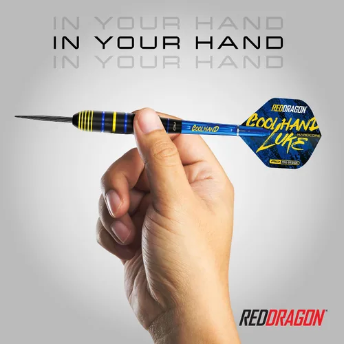 Vista 5 de RED DRAGON Darts - Professional Player - Brass Darts Set with Flights and Shafts (Stems)