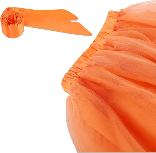 Vista 5 de DRESSTELLS Womens Tutu Skirts A Line Tulle Dress for Women Knee Length Adult Skirt Layered Short Prom Party Midi Skirt