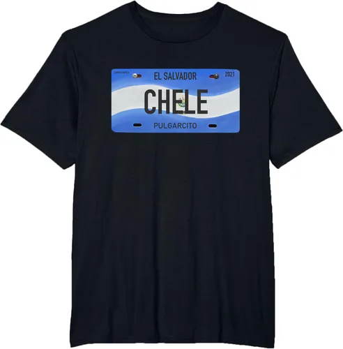 Vista 12 de Camiseta CHELE Diseño con Frases Típicas de El Salvador