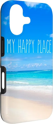 Vista 3 de Rae Inspired Dun My Happy Place Summer Vacay Ocean Beach Day Case for iPhone 17