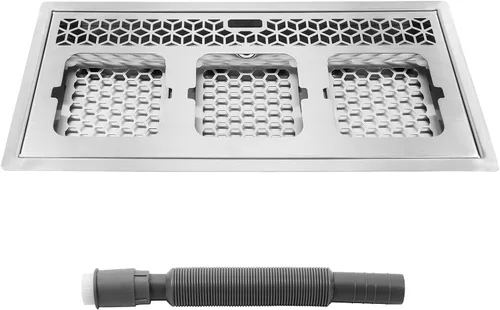 Vista 9 de Enjuague de vidrio, bandeja de drenaje y goteo automática de vasos de vidrio inoxidable, barra de acero inoxidable para el hogar, cocina, hotel