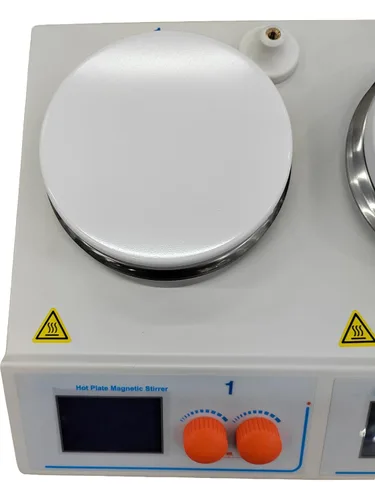 Vista 2 de Digital Multi Position Magnetic Stirrer with Heating with Low Noise