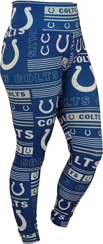 Vista 69 de Zubaz NFL Mallas para mujer de longitud completa de cintura alta básica 1.0