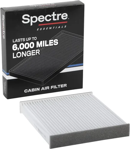 Vista 17 de Filtro de aire para cabina Essentials de Spectre por K&N: Premium, vida útil 50 por ciento más larga: Compatible con modelos seleccionados