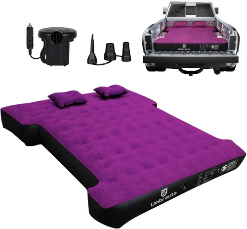 Vista 21 de Umbrauto Truck Bed Mattress for 5'-5.2'ft, Tocama Mid-Size Truck Mattress Negro