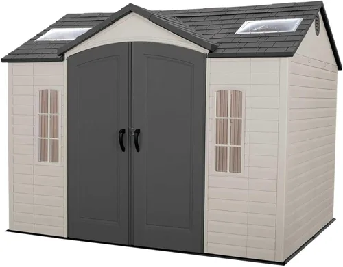 Vista 9 de Lifetime 60001 Almacenamiento para exterior, 10 x 8 pies.