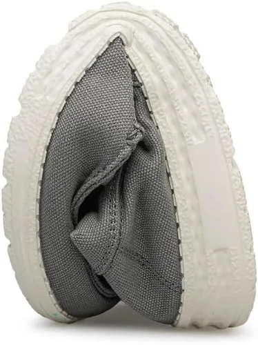 Vista 5 de Vidbiv - Mocasines y zapatos sin cordones para hombre, zapatos de lona anchos y casuales con soporte de arco para caminar, cómodos para el trabajo