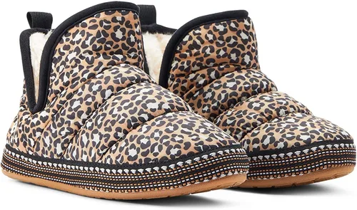 Vista 3 de ARIAT Pantuflas tipo botín Crius cálidas y cómodas para mujer con forro Sherpa