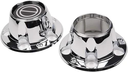 Vista 4 de G-PLUS Tapacubos de rueda cromados de repuesto para Ford F150 1980-1996 Truck Bronco Van 4x4 delantero 4WD (incluye 12 tornillos de montaje)