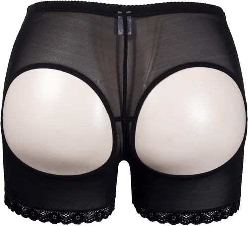 Vista 5 de FUT - Calzones de encaje levantacolitas para mujer