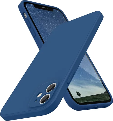 Vista 8 de SURPHY Diseño para Funda iPhone 11 con Protección de Cámara, Diseño Delgado de Borde Recto, Funda de Teléfono de Silicona Líquida para iPhone 11