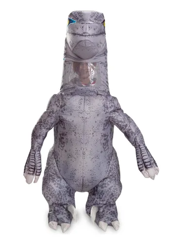 Vista 3 de Disfraz Inflable Jurassic World Beta para Niños Multicolor
