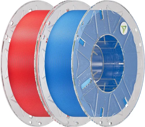 Vista 36 de Creality Hyper PLA Filamento 1.75mm, filamento RFID para impresora 3D PLA de alta velocidad 30-600mm/s, 1kg(2.2lbs)/carrete Filamento compatible