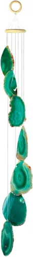 Vista 10 de rockcloud móvil, figura decorativa para jardín, para el hogar, geoda de ágata, Azul (66-31 pulgadas).