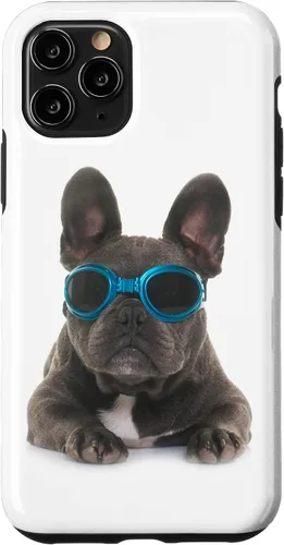 Vista 29 de Funda divertida para iPhone 17 con diseño de perro francés Bulldog Francés