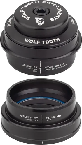 Vista 8 de Wolf Tooth EC44 Superior EC49 Lower GeoShift Auriculares de ángulo de rendimiento de 2 grados cortos bike-headsets-and-accessories