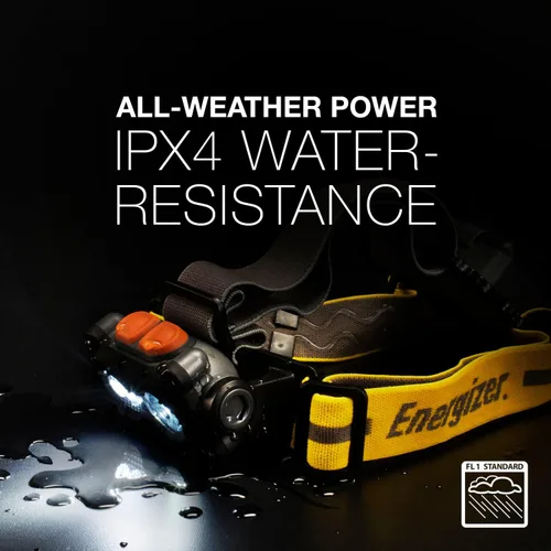 Vista 3 de Energizer HARD CASE - Linterna frontal LED, lúmenes altos, IPX4 resistente al agua, resistente a los impactos, para camping, senderismo