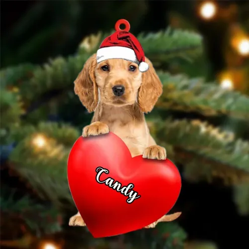 Vista 89 de Adornos de Navidad personalizados para perros, nombre personalizado, adorno de Malamute de Alaska, adornos acrílicos, regalos de Navidad, amantes