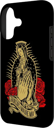 Vista 2 de Our Lady Virgen De Guadalupe Virgen Mary Gracias Madre Mía - Carcasa para iPhone 17