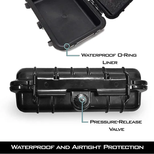 Vista 6 de CASEMATIX Funda de viaje compatible con GPS Garmin inReach Messenger Satellite Communicator y accesorios en una carcasa resistente e impermeable