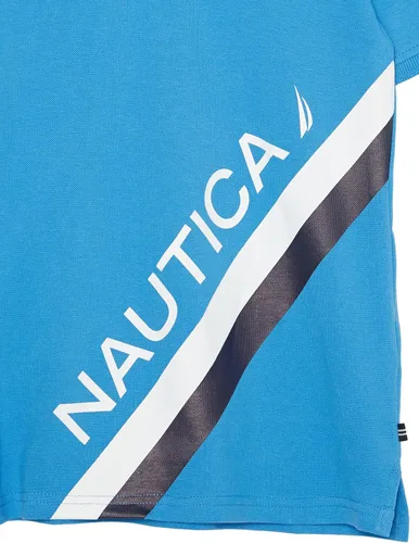 Vista 4 de Nautica Boys' Short Sleeve Fashion Polo