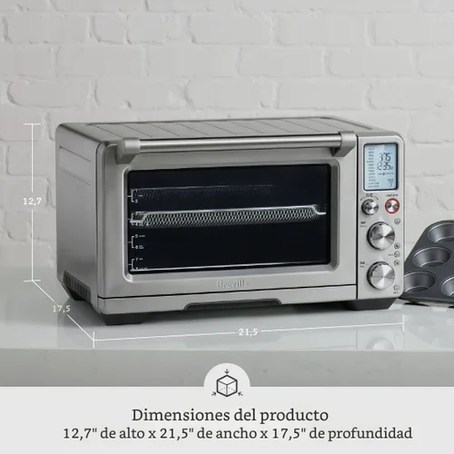 Vista 6 de Breville BOV900BSS Smart Oven Air Fryer Pro, acero inoxidable cepillado