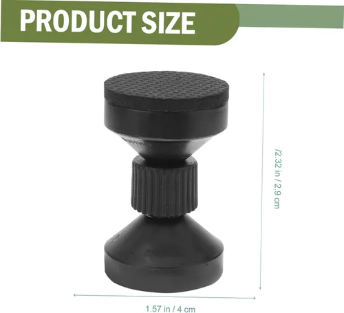 Vista 2 de 4 tapones de cama ajustables para cabecero de cama, soporte para estabilizar marcos de cama, evita que se agite y chirridos, fácil de instalar