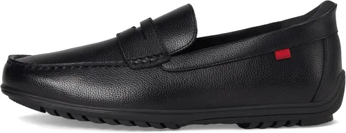 Vista 7 de Marc Joseph New York Mocasines Penny casuales sin cordones para hombre Negro