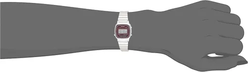 Vista 4 de Casio LA-670WA-4 - Reloj digital para mujer con pulsera de metal