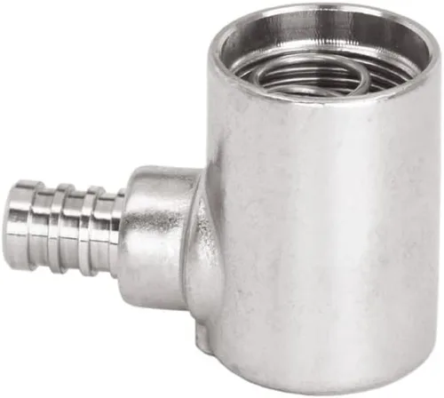 Vista 11 de Aquor Entrada de acero inoxidable con engaste PEX de 1/2 pulgada, accesorio de conexión de tubería, pieza de instalación para hidrantes Aquor House
