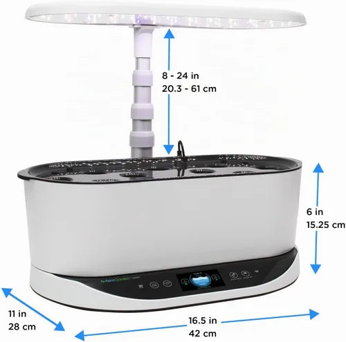 Vista 3 de AeroGarden Bounty, Blanco Bounty White