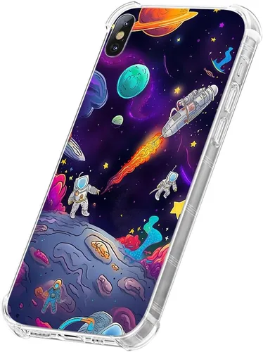 Vista 34 de CARLOCA Compatible con funda para iPhone SE 2020, funda para iPhone 8 para niñas, diseño transparente con patrón de lucha de béisbol de niños