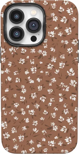 Vista 67 de Casely Funda para iPhone 14 Pro Viva La Vida Frida Kahlo Collage Floral Compatible con MagSafe Diseño protector audaz