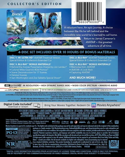 Vista 2 de Avatar 4K UHD