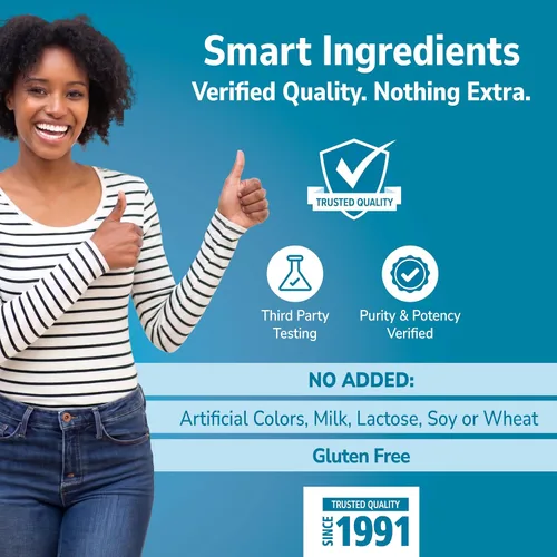 Vista 8 de Tabletas de liberación lenta de hierro 21st Century. , B005LEMT1I, 1, 1 High-Potency Ferrous Sulfate, Compare VS. Slow FE® & Healthy Red Blood