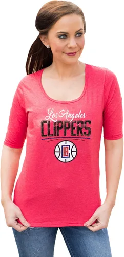 Vista 3 de Camiseta de media manga con logotipo de la NBA para mujer