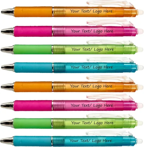 Vista 9 de Bolígrafos personalizados con logotipo personalizado o paquete de texto de 250 unidades para marketing, fiestas, eventos, bolígrafos de gel